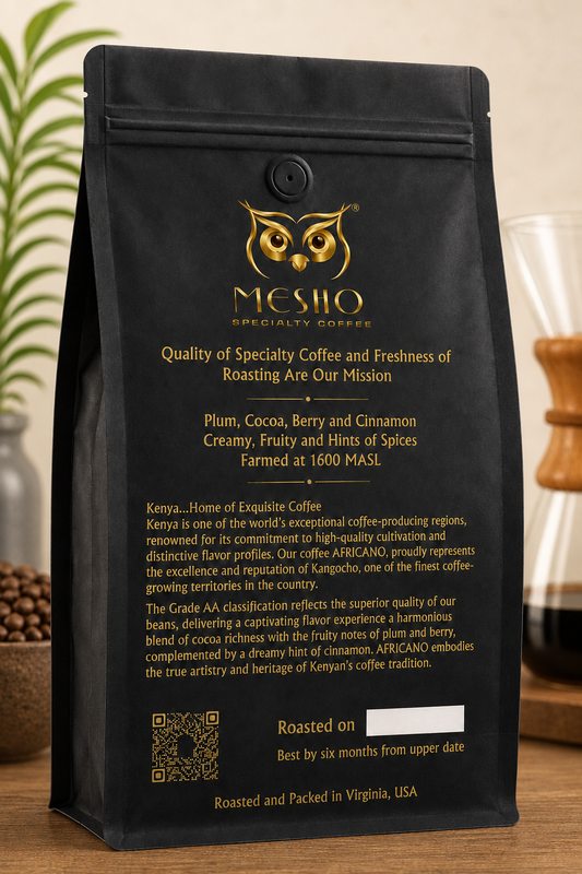 Africano Premium Kenya Medium Roasted Coffee Beans