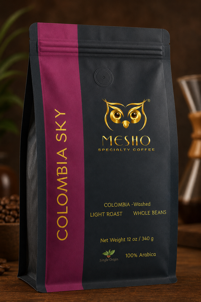 Premium Light Roast Coffee (Colombia Sky)
