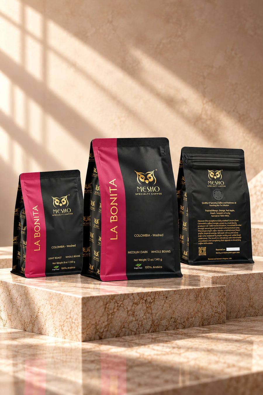 La BONITA Washed Process Medium Roast Coffee