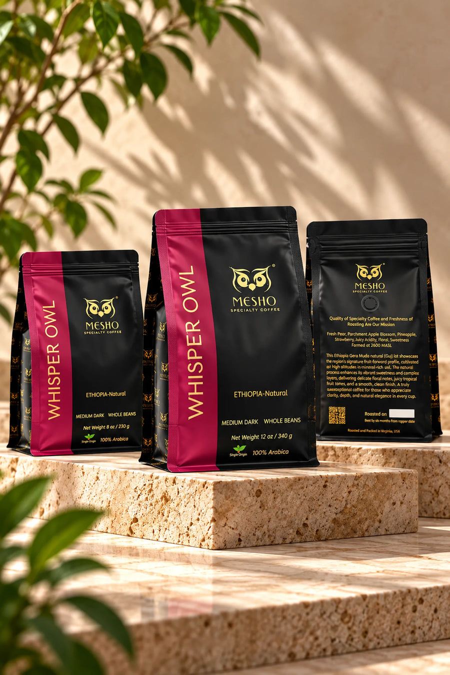 Premium Ethiopia Coffee – Whisper Owl